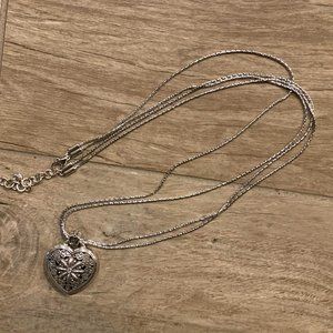 Brighton Floral Heart Necklace